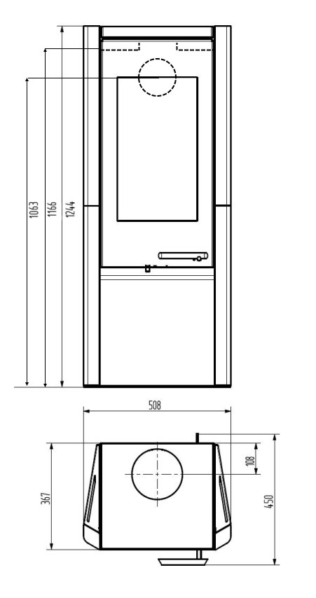 Kaminofen Wamsler Myro Naturstein 8kW Bei Edingershops De