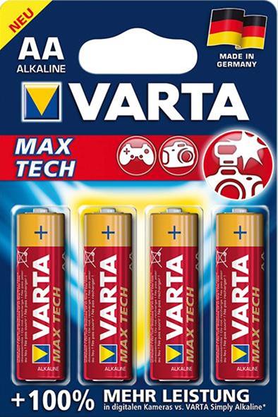 VARTA Max Tech AA 1 5 V 4 Stück bei edingershops de