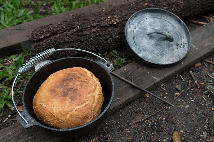 Damperbrot aus dem Dutch Oven