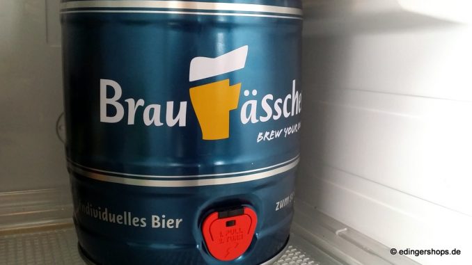 Bierfass im Kühlschrank