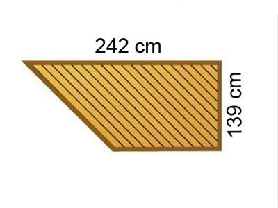 weka Sonnendeck für 593 B Gr.2