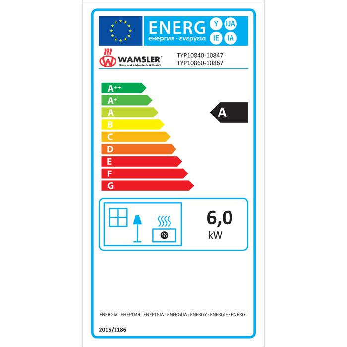 Kaminofen Wamsler KF 108-40 Yuna Rainbow 6 KW