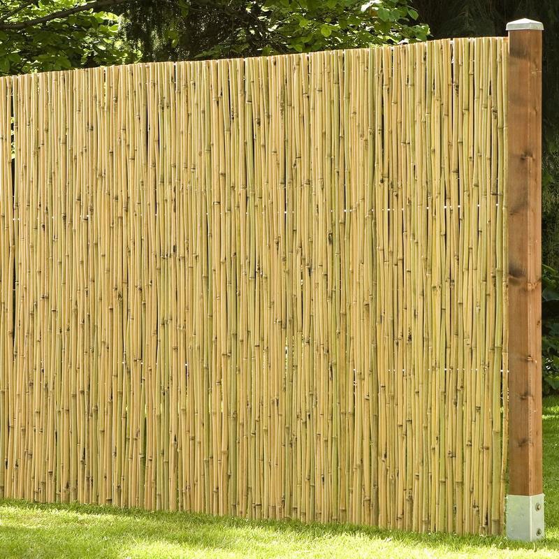 Sichtschutzzaun / Bambusmatte Bahia Noor 1,5x3m natur