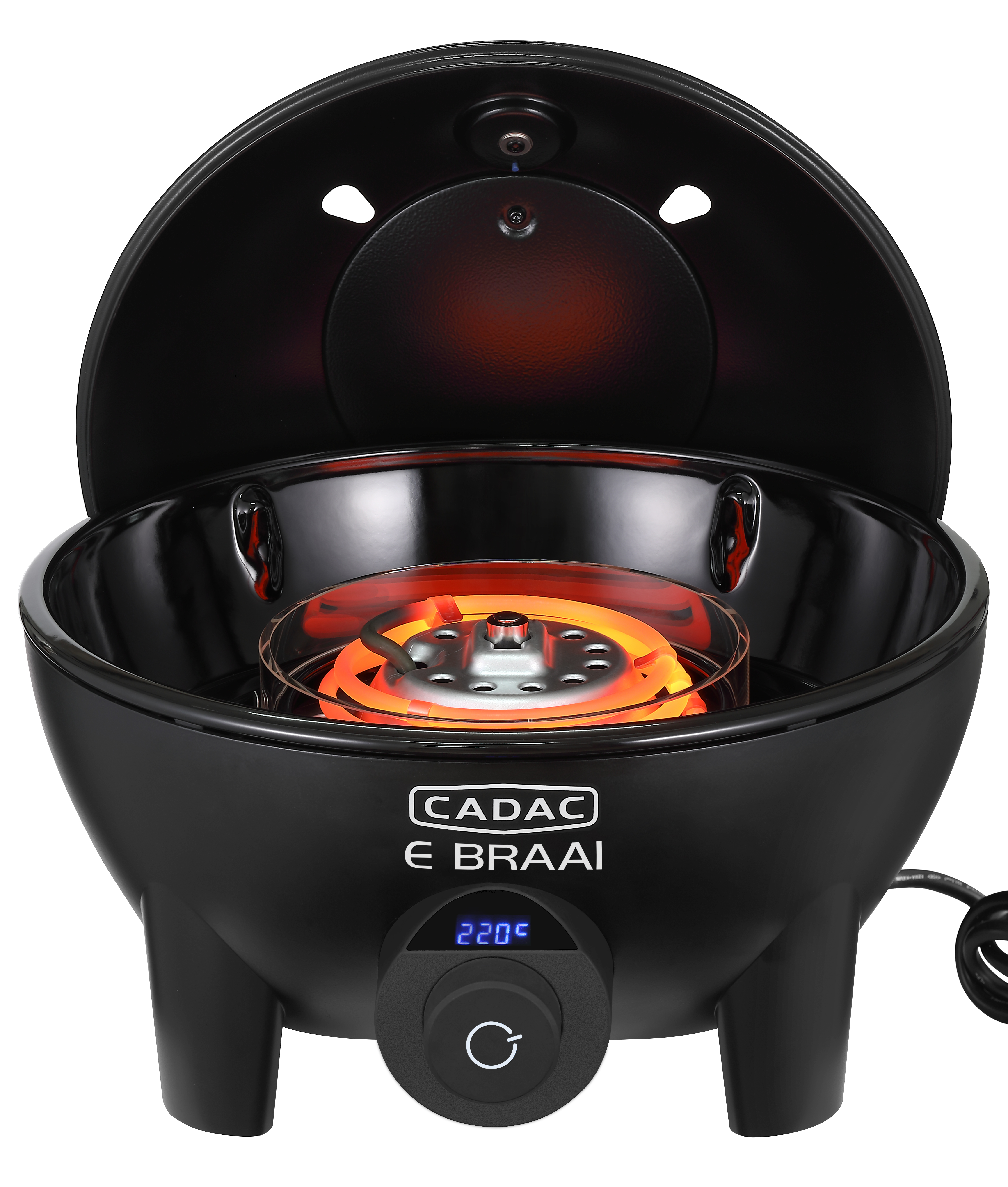 CADAC Elektrogrill E-Braai BBQ / Dome Black