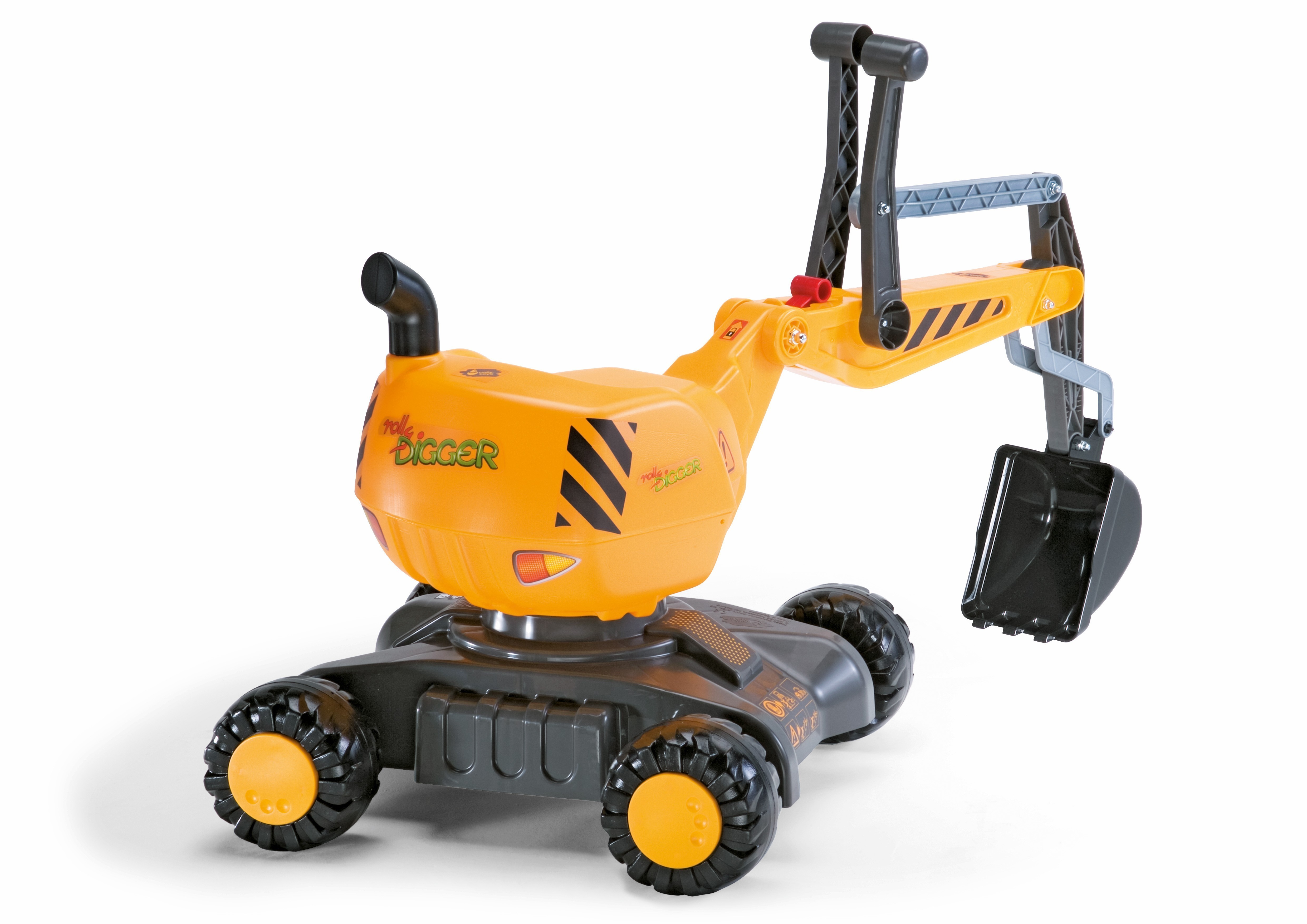 Rutschfahrzeug / Spielzeug-Bagger rolly Digger - Rolly Toys