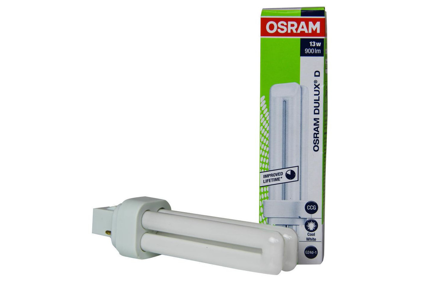 Osram Dulux D 13W 840 Kaltweiß 2-Pins