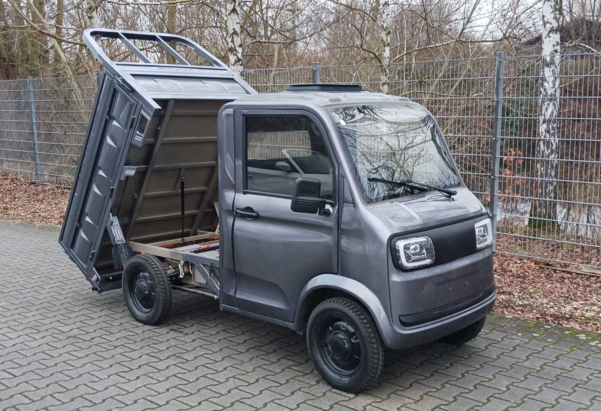 Cargo Muli Elektrotransporter 4-Rad