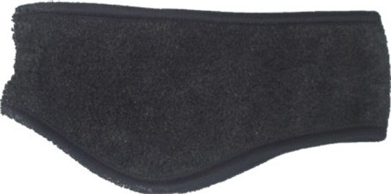 Fleece Stirnband schwarz