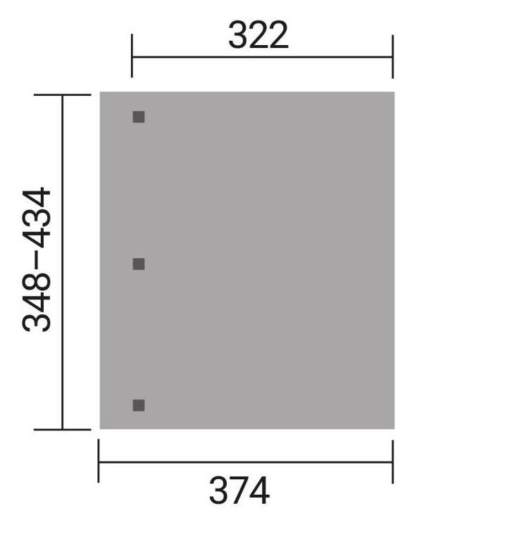 weka Terrassenüberdachung 672 Gr.3