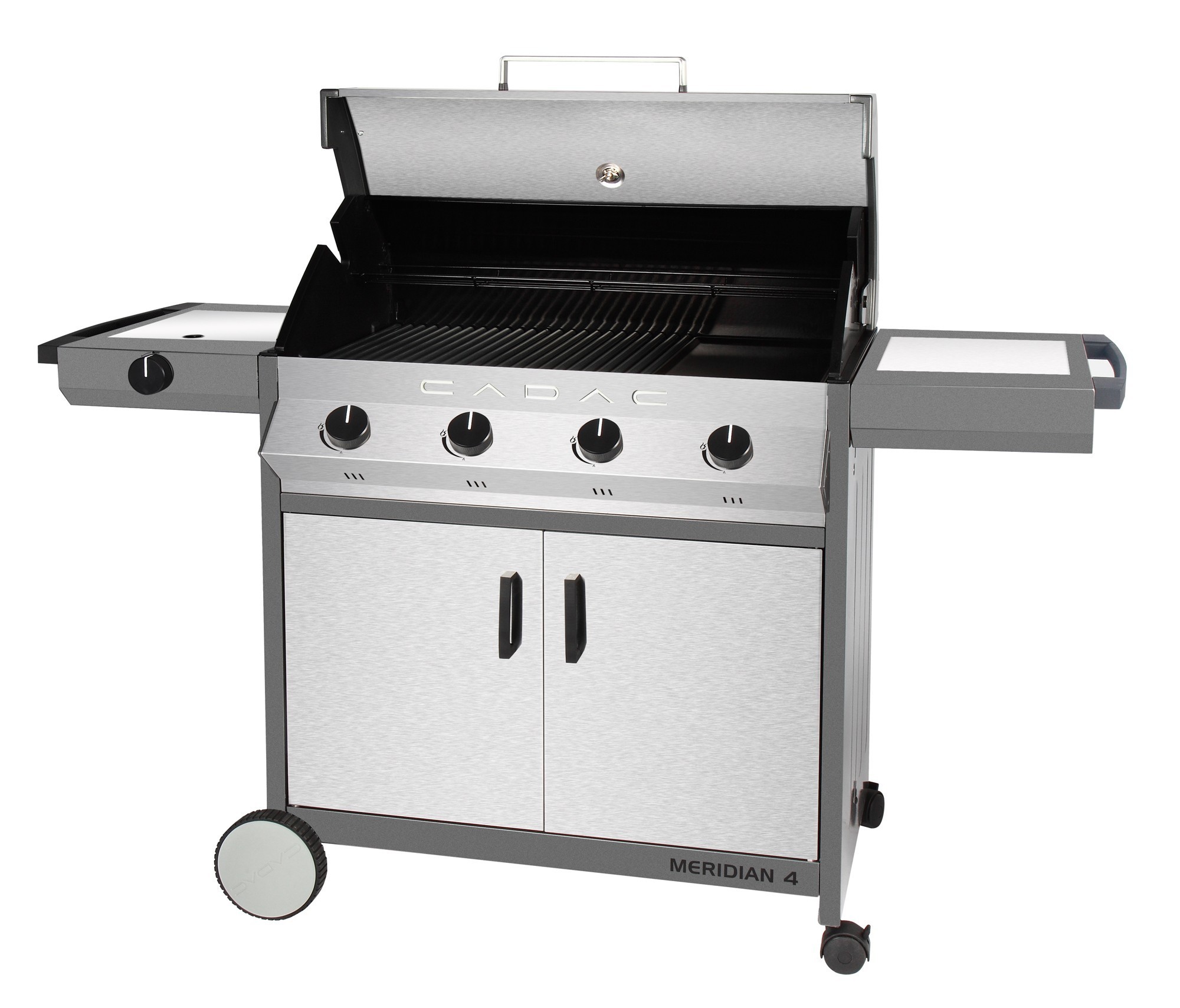 CADAC Gasgrill / Grillwagen Meridian 4 SB Edelstahl Grillf. 79,5x48cm