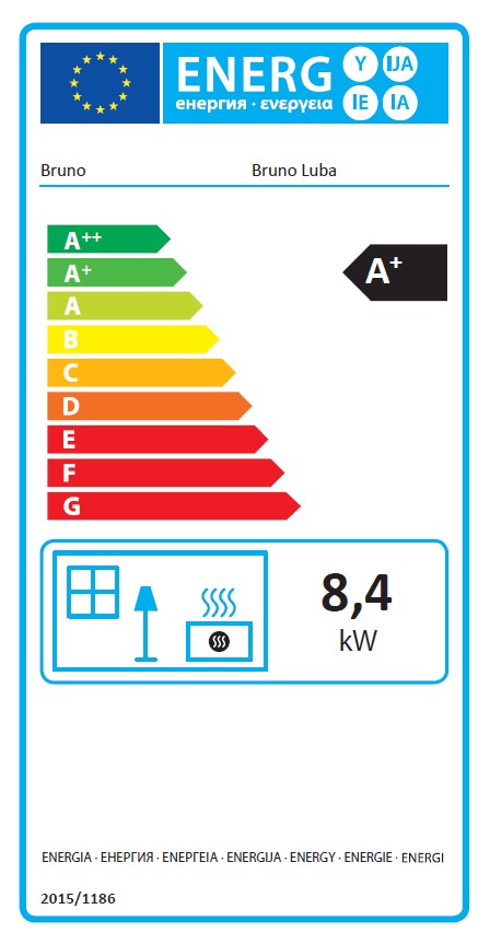 BRUNO® Holzherd Küchenherd Luba Anthrazit 8,4kW Ans. rechts