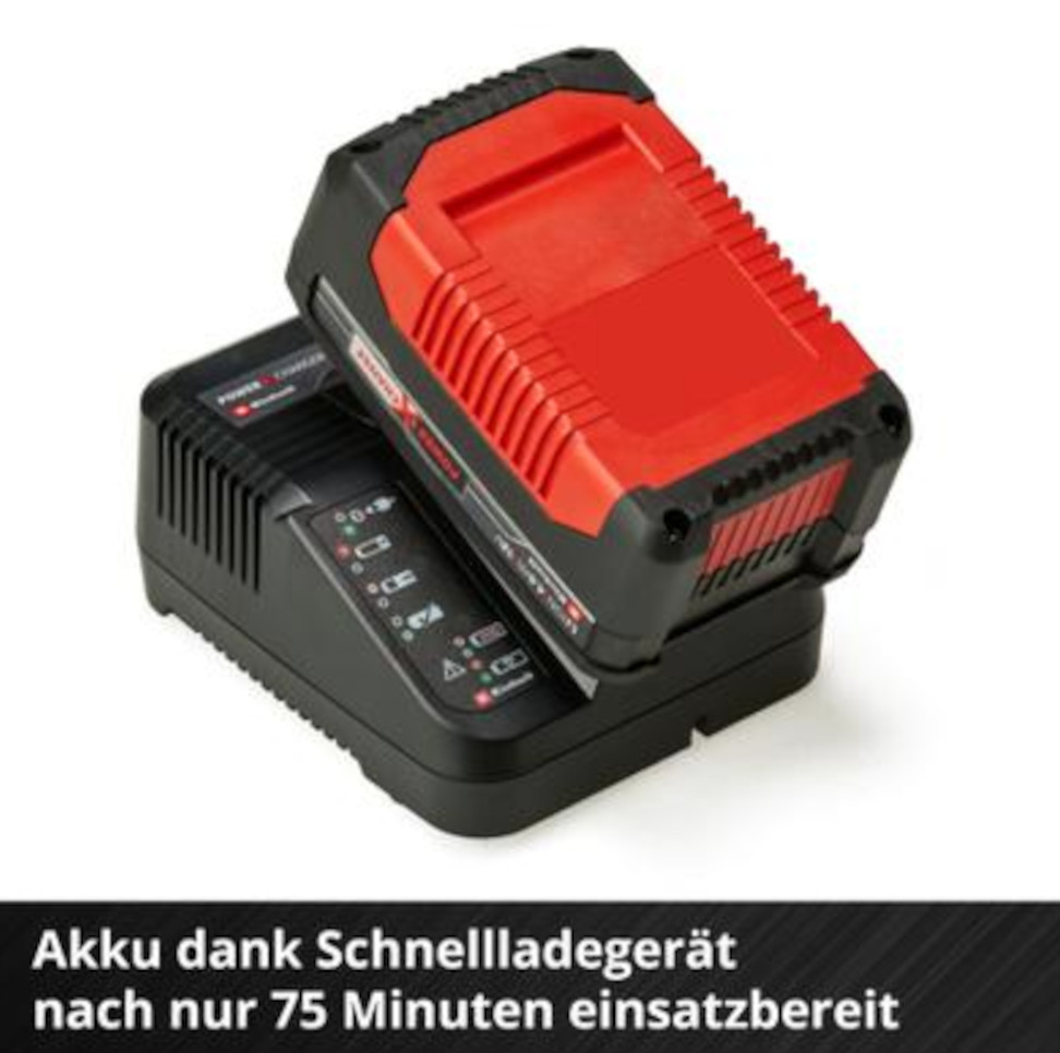 Einhell Power-X-Change Starter Kit Akku 18 V/4,0 Ah und Ladegerät