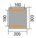 weka Sitzlaube 662