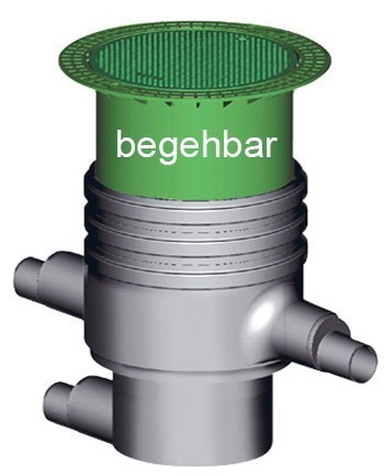 Universal Gewerbe Filter 3 Extern begehbar GRAF 340050