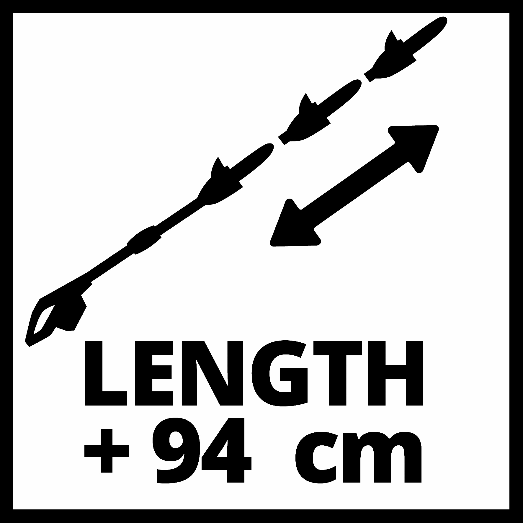 Akku-Heckenschere GE-HH 18/45 LI T- Solo