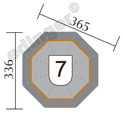 weka 8-Eck Pavillon 234 A