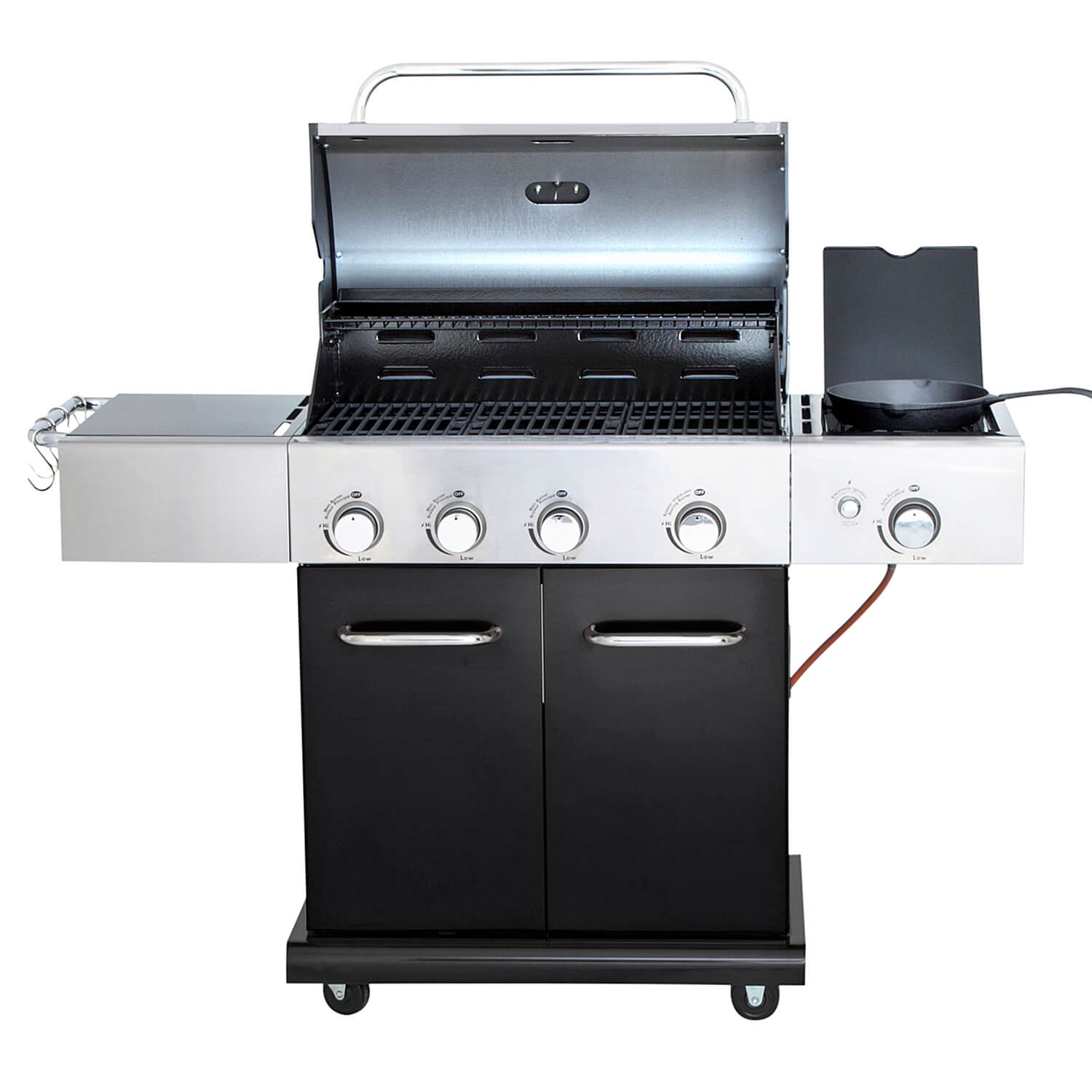 All'Grill® Gasgrill ELEGANCE schwarz 3-flammig