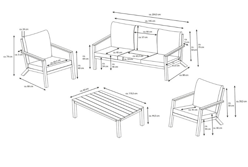 bellavista® Alu Lounge Lamego Home & Garden®