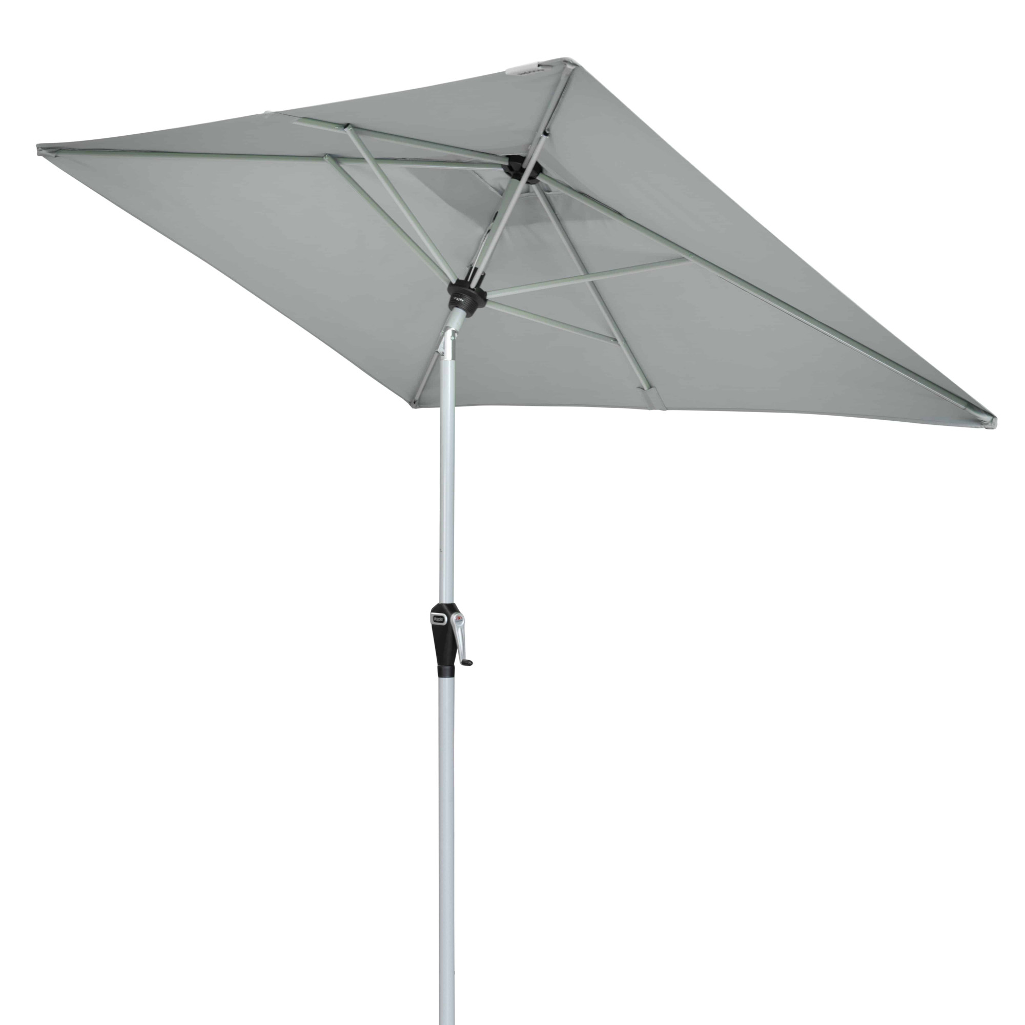 doppler® Spnnenschirm Active 210x140cm Auto-Tilt D.827 hellgrau