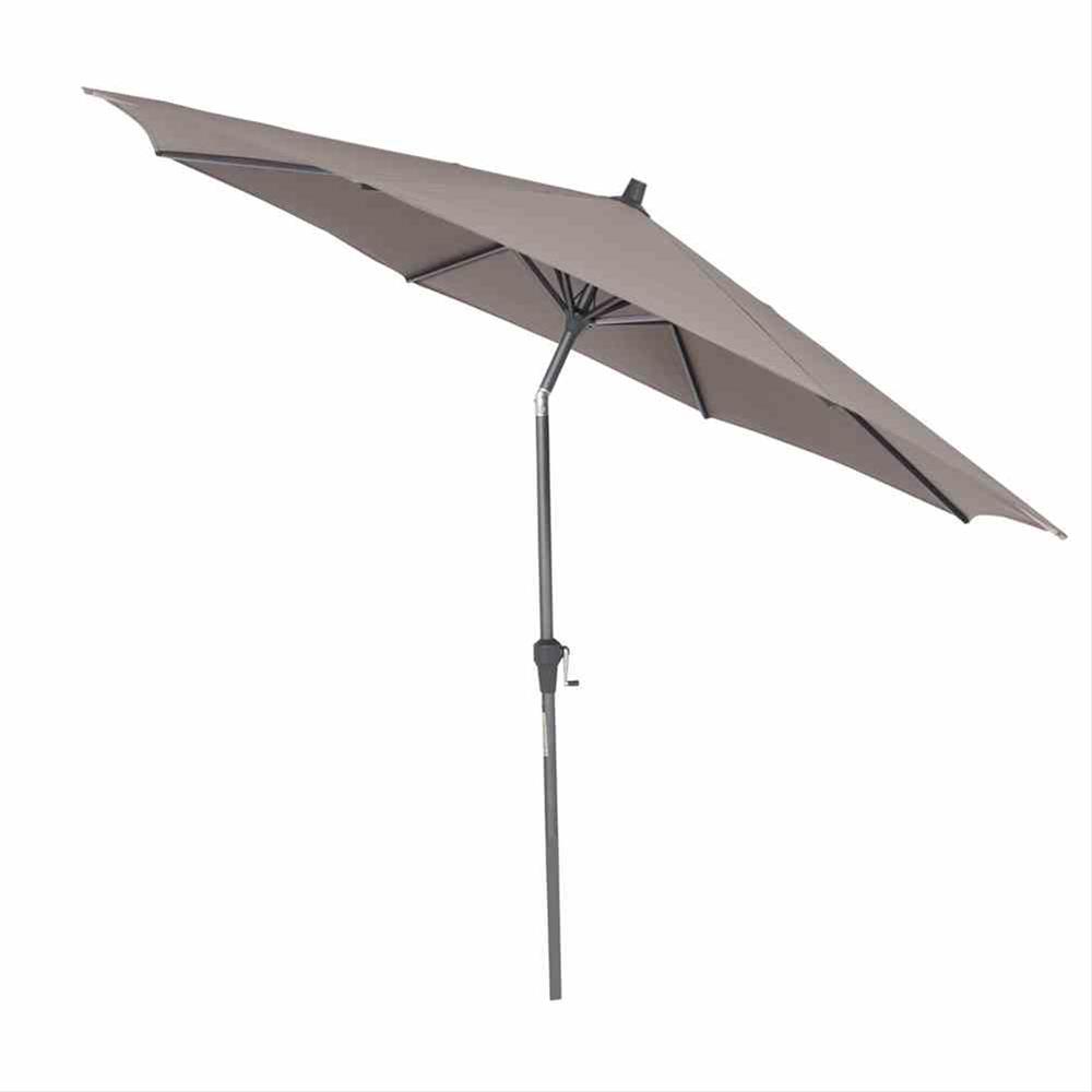 Sonnenschirm / Gartenschirm Siena Garden Avio Ø300cm taupe