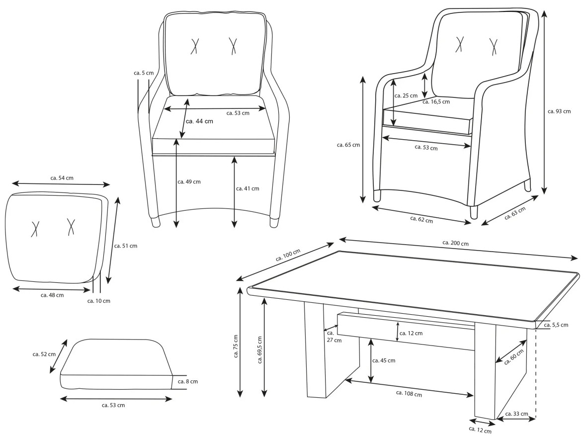 bellavista® Garten Dining Lounge Ria Set Home & Garden®