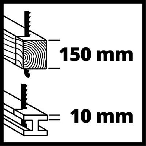 Einhell Universalsäge TE-AP 750 E 750Watt