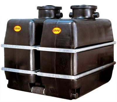 Kellertank schwarz 1.700 Liter GRAF 327020