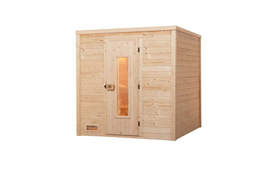 Weka Premium Massivholzsauna Bergen  7,5 kW BioS MT Gr.1