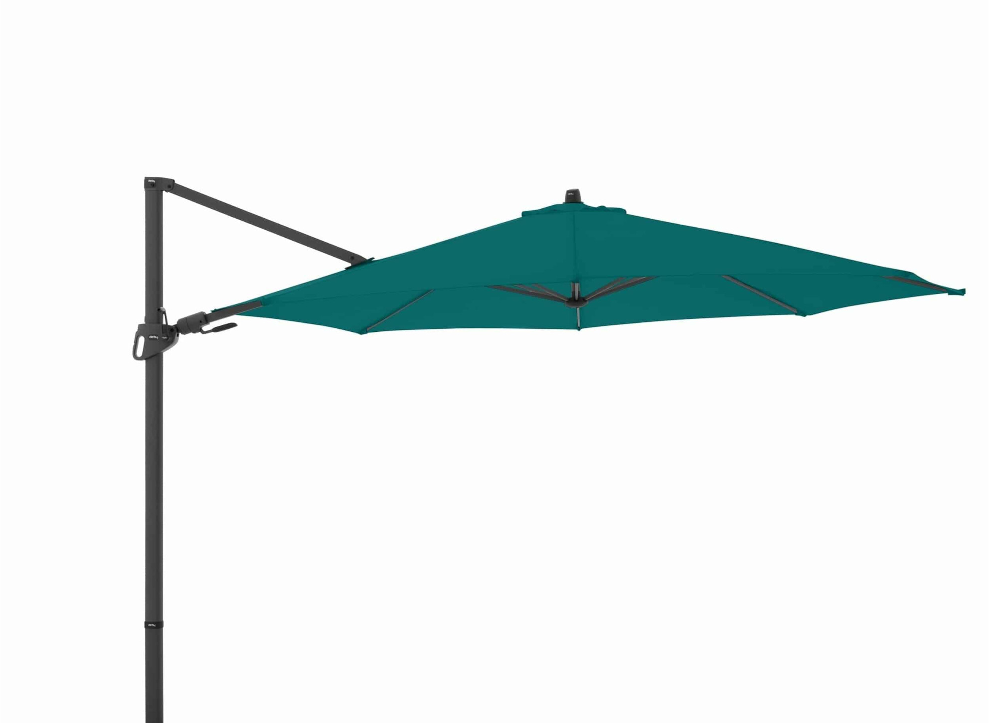 DERBY® Pendelschirm DX Ø335cm D.848 petrol