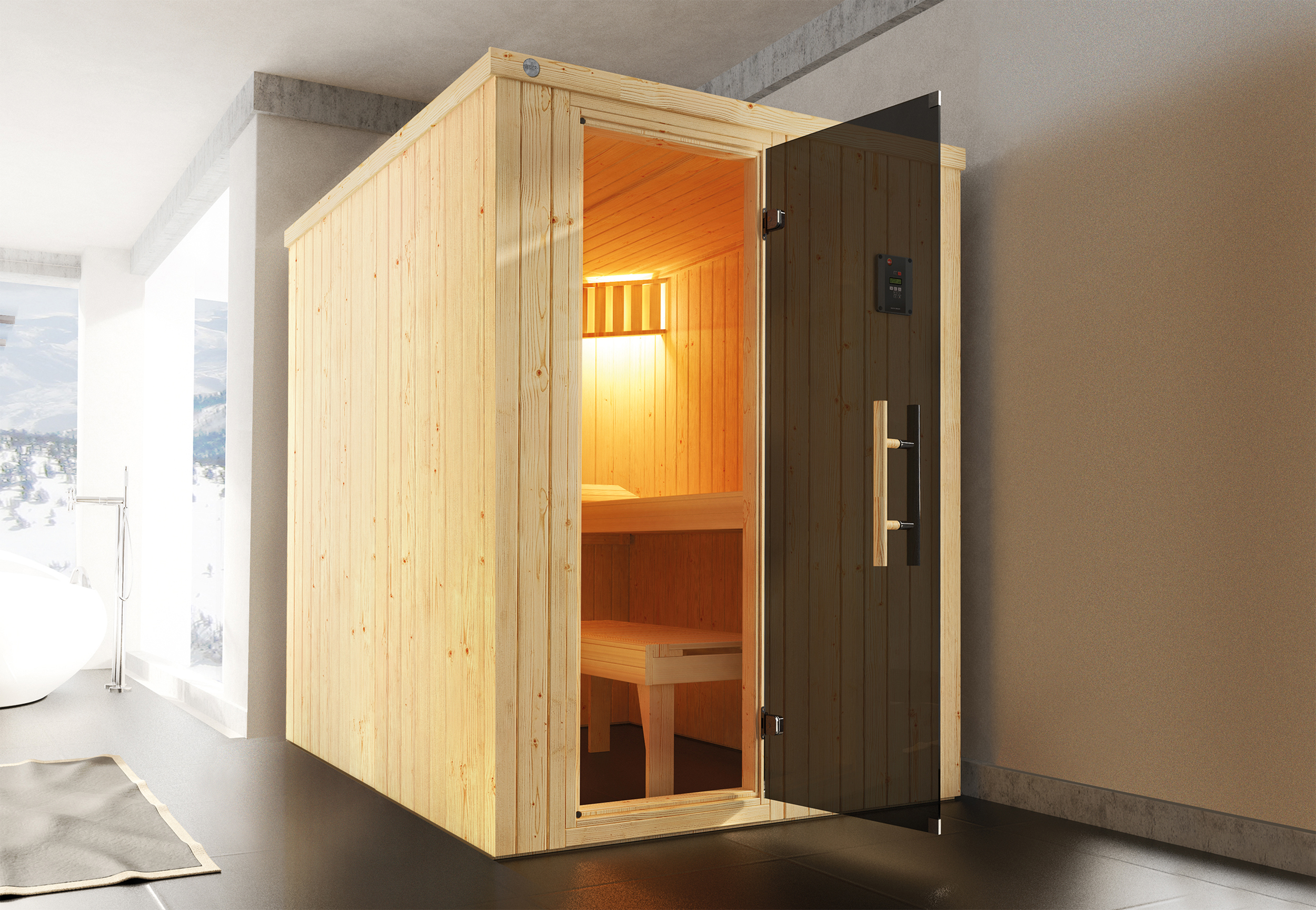Weka Sauna KAARINA 1 Nischensauna