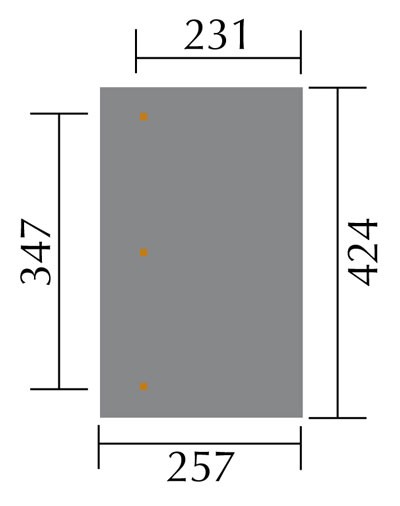 weka Terrassenüberdachung 671 Gr.2