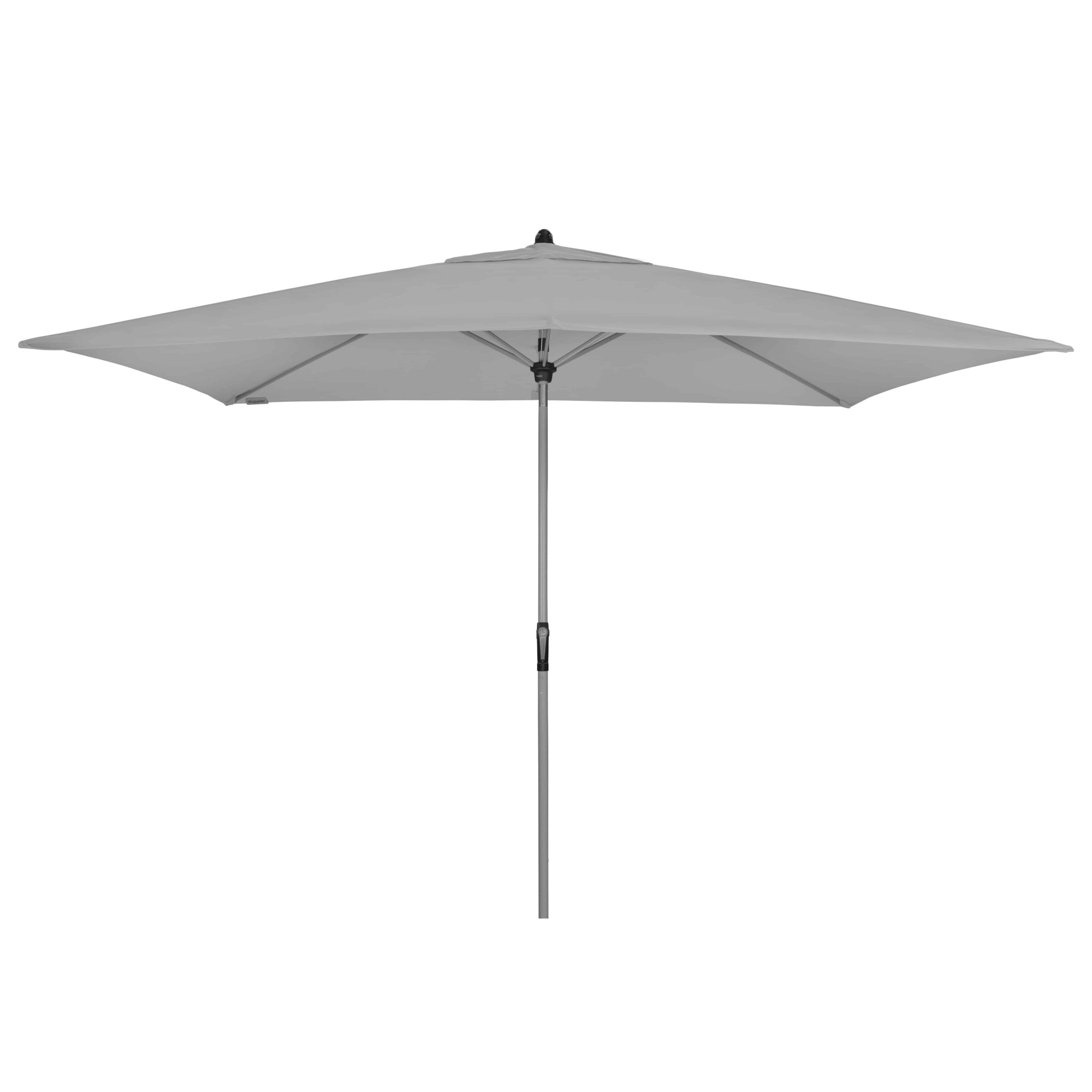 doppler® Sonnenschirm Active 300x200cm Auto-Tilt D.827 hellgrau