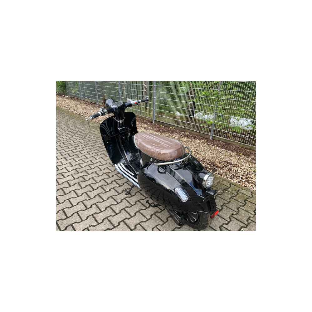 Ginabella 4-40 Elektroroller Classico Retro schwarz 125er Klasse