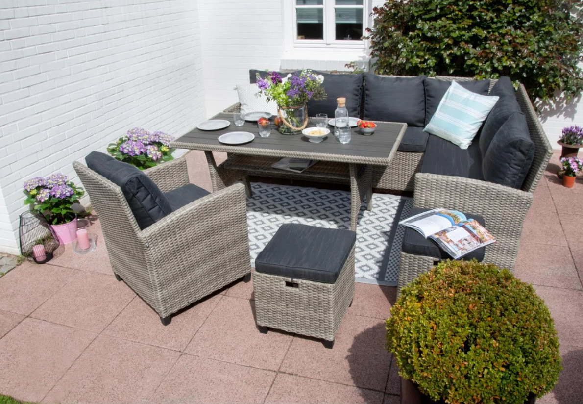 bellavista® Garten Lounge Set Prato grau Home & Garden®