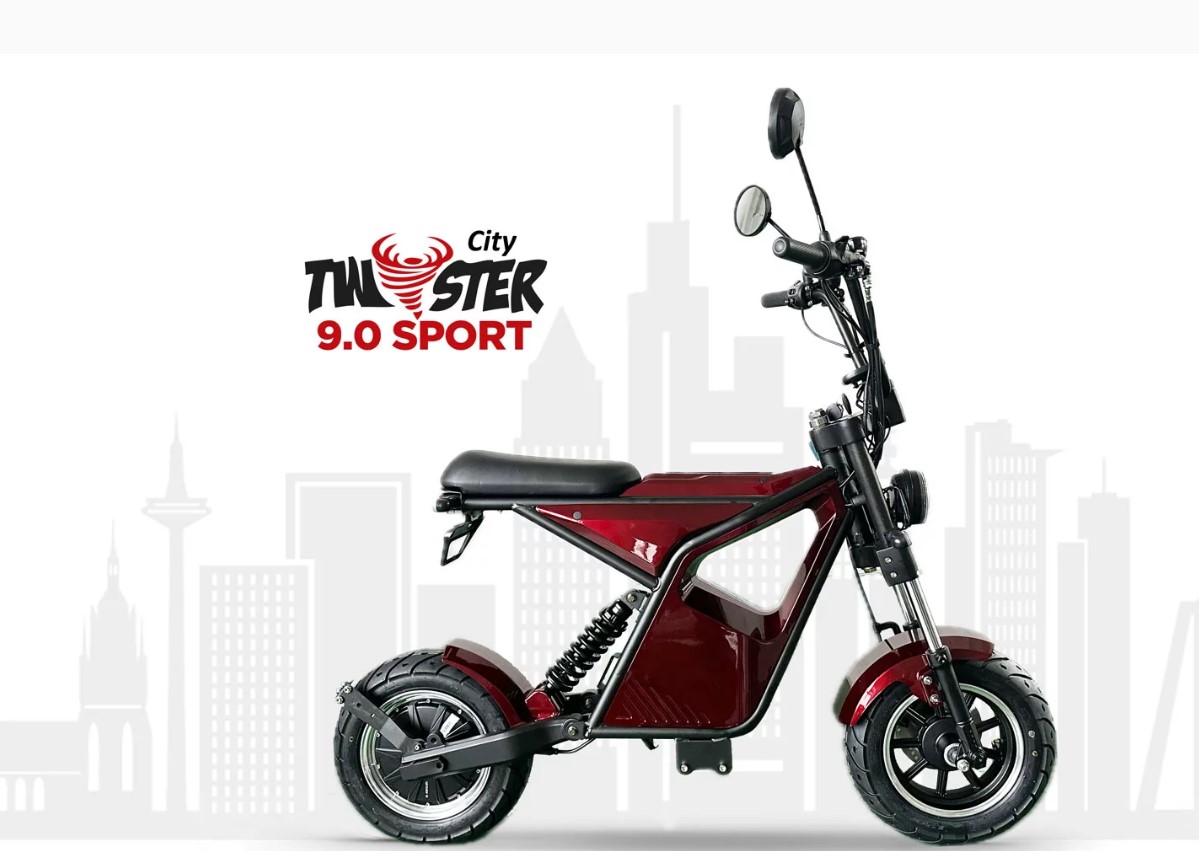 City Twister 9.0 Sports Mobil mit der Bahn