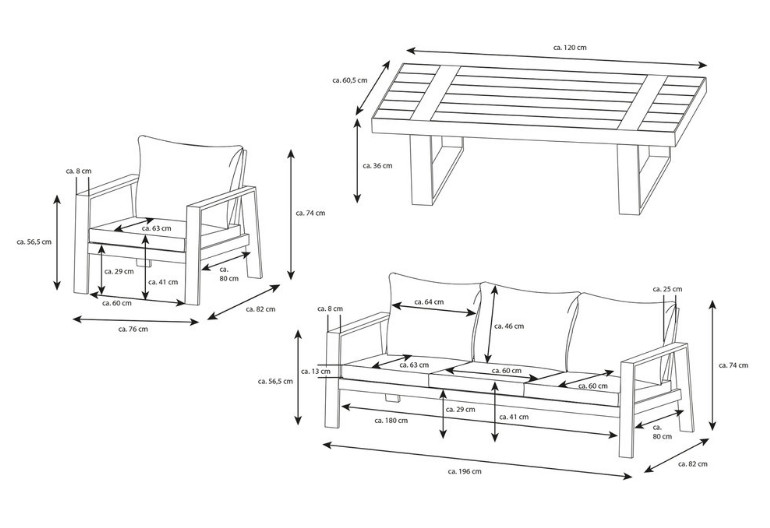 bellavista® Alu Lounge Arona Home & Garden®