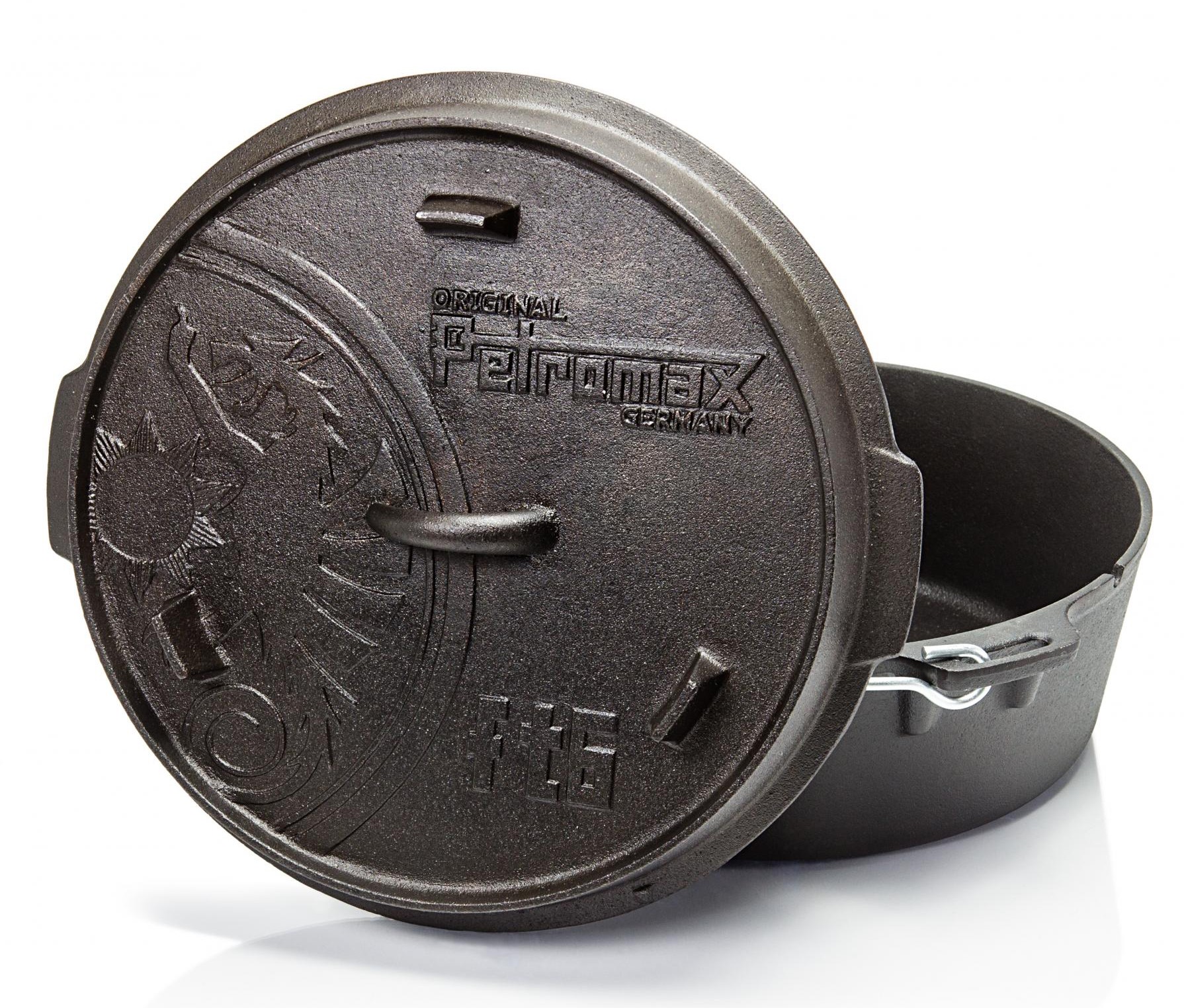 Feuertopf / Dutch Oven Petromax ft6-t ohne Fuß für 4-8 Personen