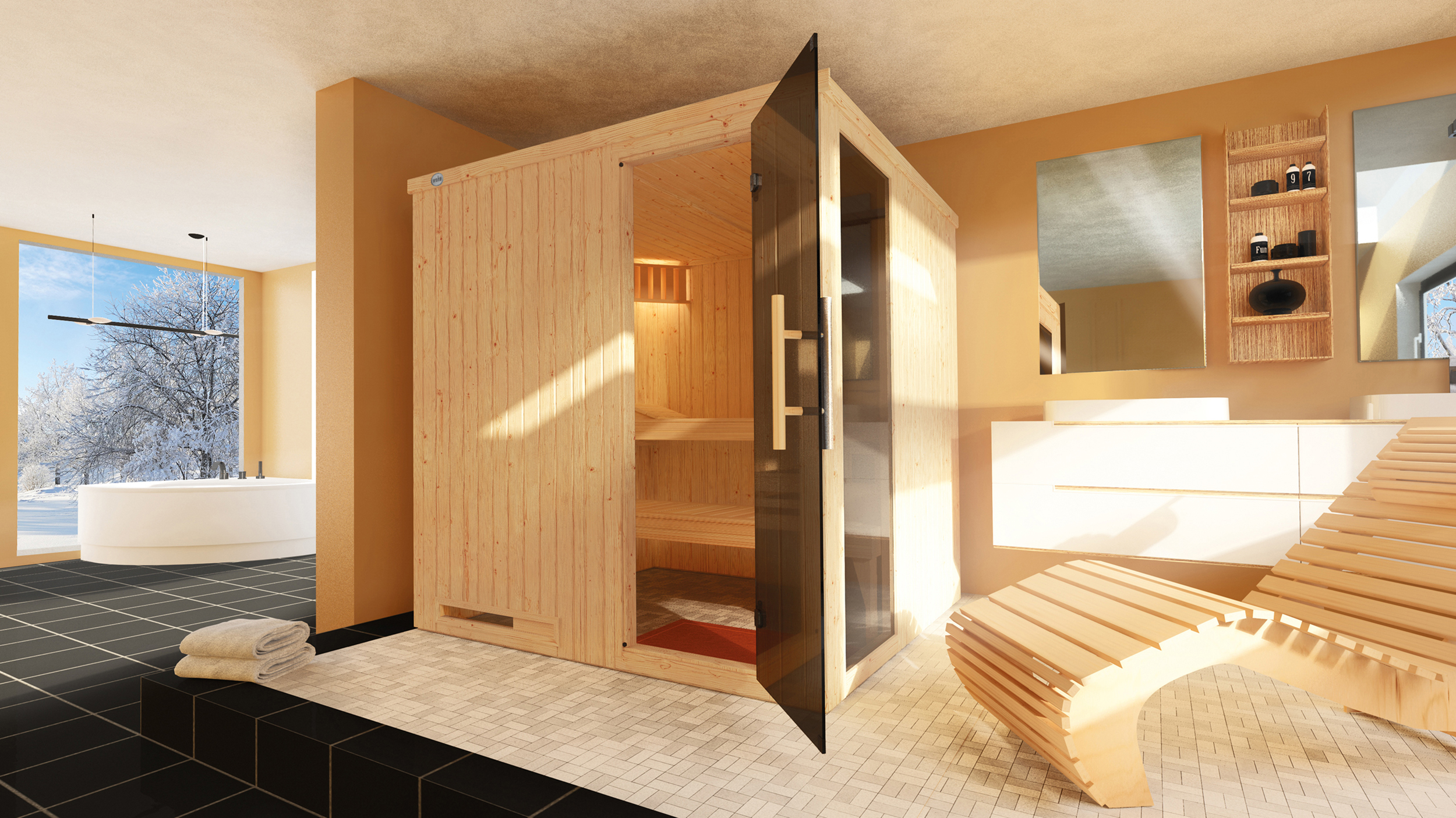 Weka Sauna HALMSTAD 2 GTF