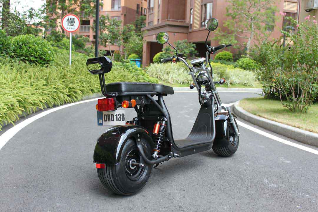 Elektroroller, Citychopper, E-Roller, Chopper CP1-60 schwarz