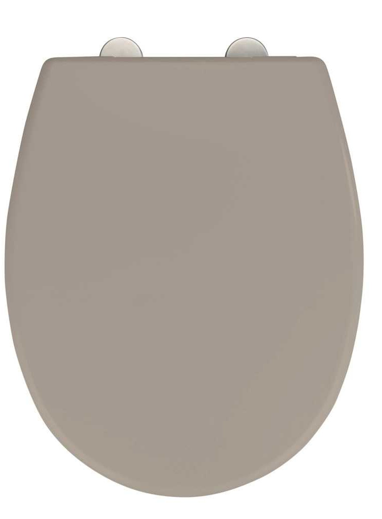 Wenko WC-Sitz Vorno Neo taupe Toilettensitz Absenkautomatik antiba.