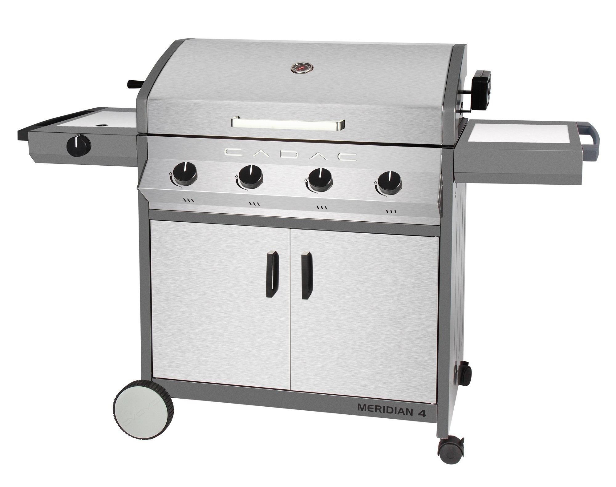 CADAC Gasgrill / Grillwagen Meridian 4 SB Edelstahl Grillf. 79,5x48cm