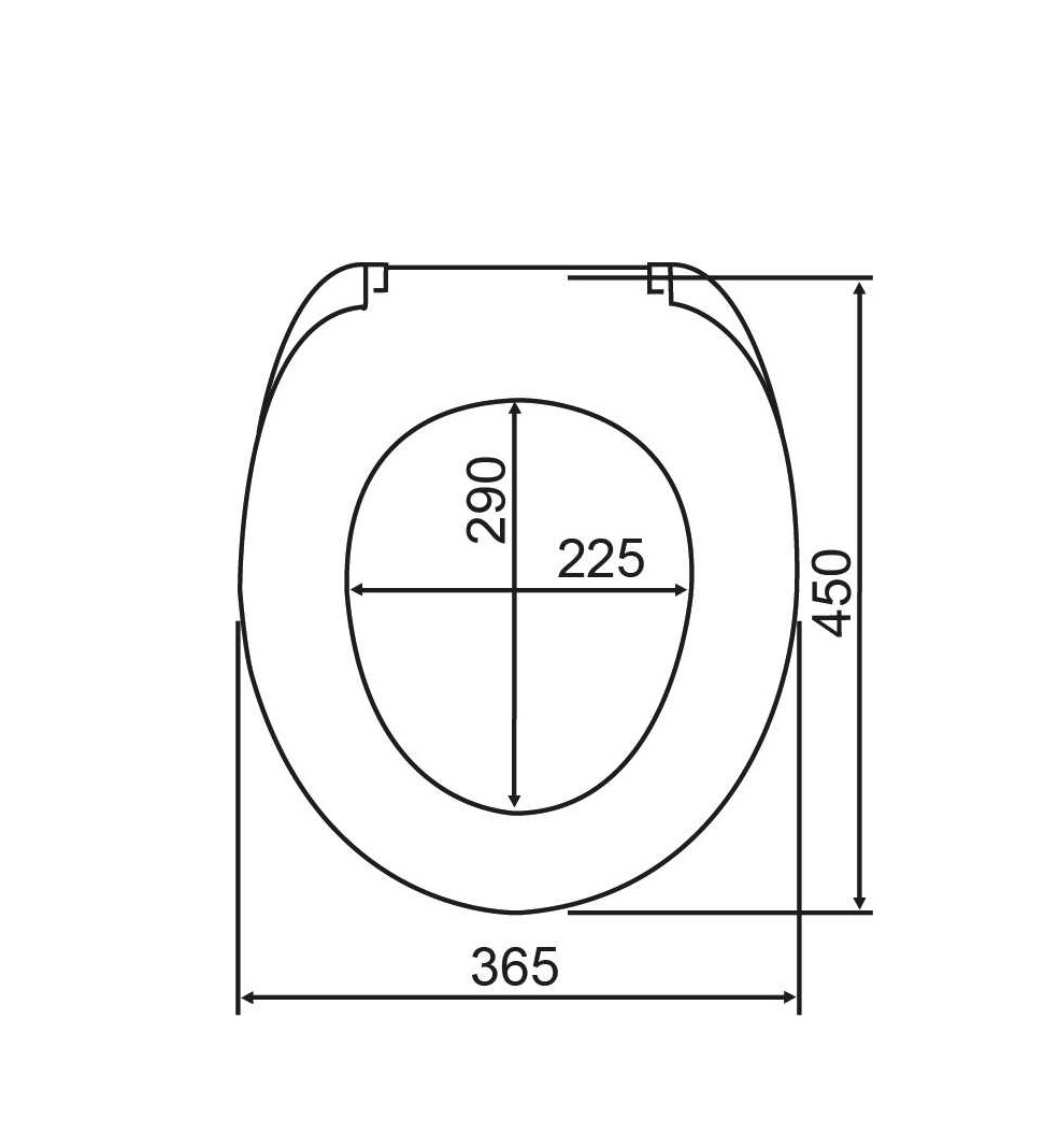 Wenko Premium WC-Sitz Curly Heart mit Relief Toilettensitz Absenkbar