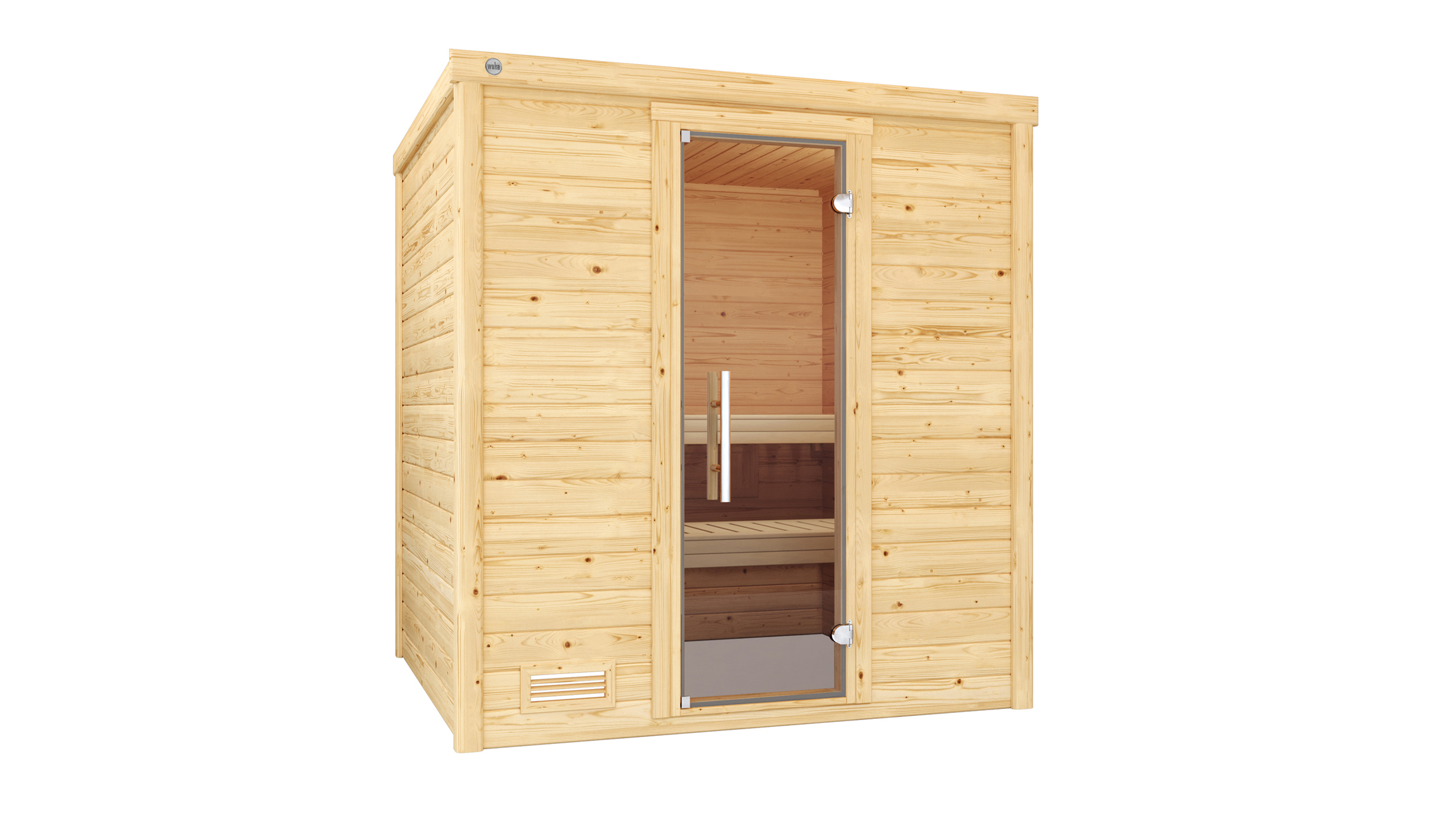 Weka Massivholzsauna  BERGEN 1.8 GT