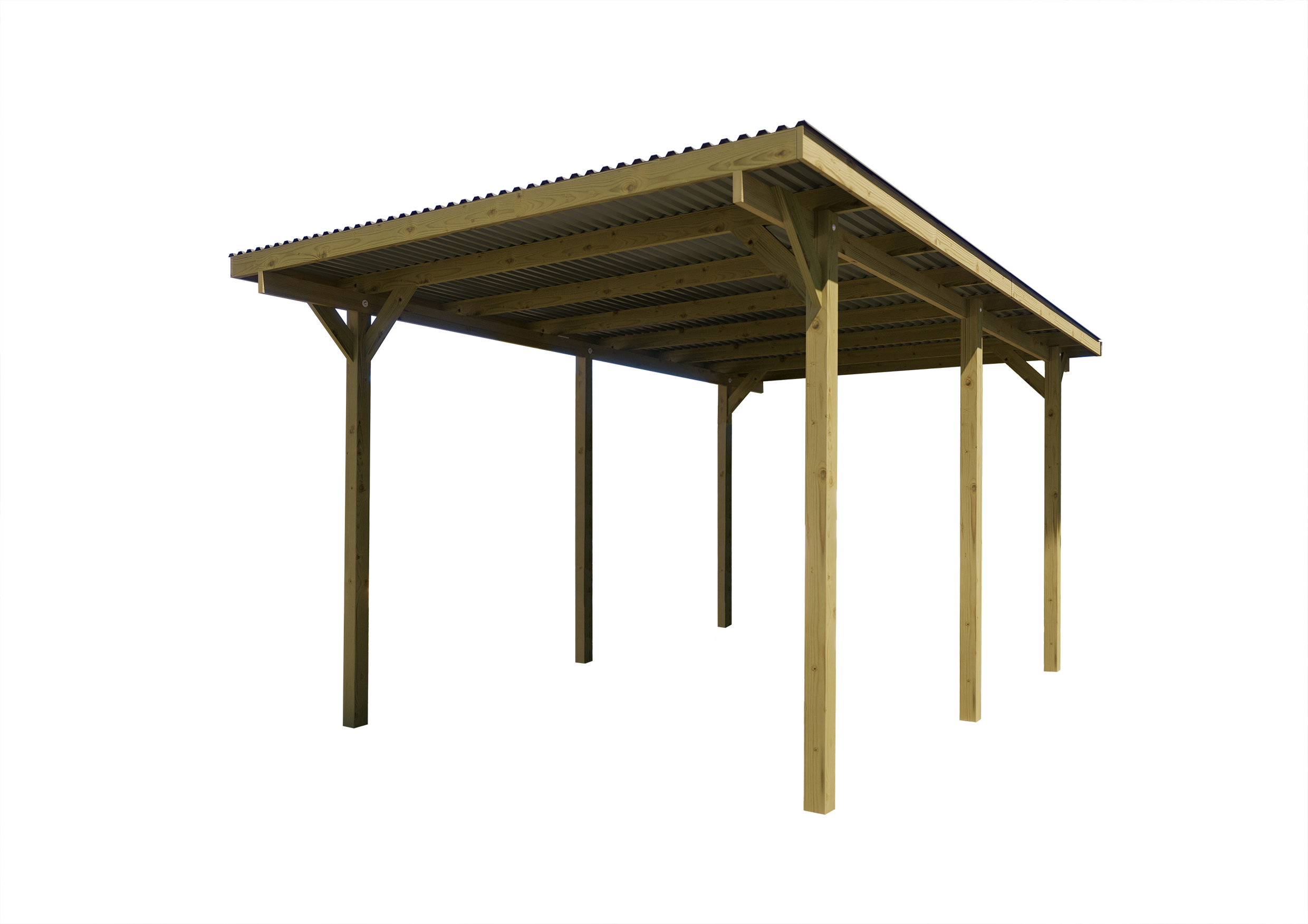 weka Einzelcarport 606 Gr.1