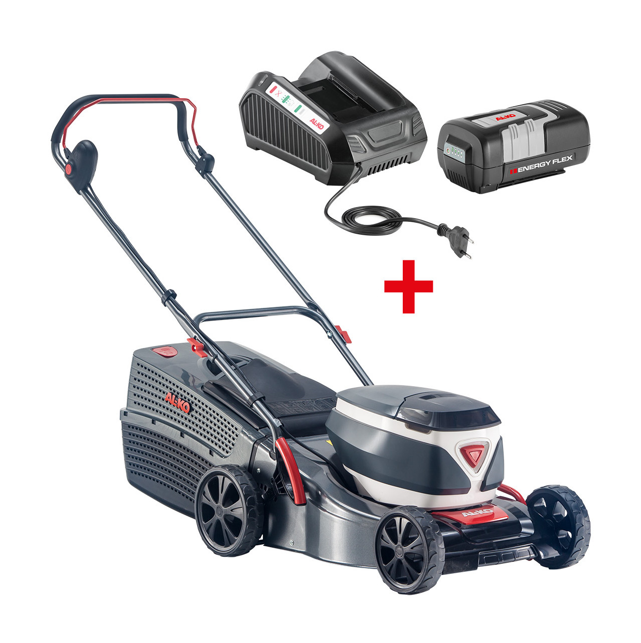 AL-KO® Akku Rasenmäher 42.2 Li Comfort 36V mit Akku und Ladegerät