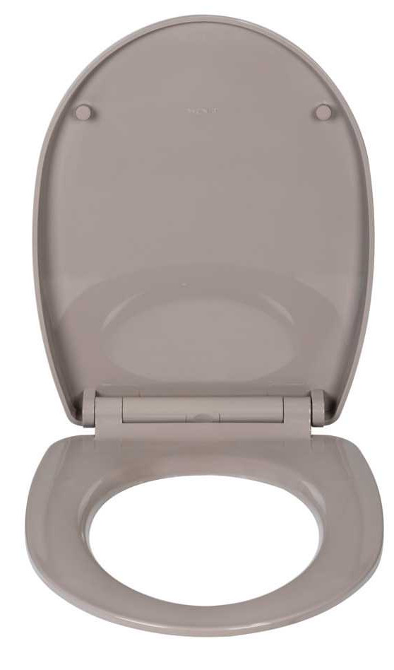 Wenko Premium WC-Sitz Tilos aus Thermoplast taupe