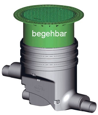 Optimax Gewerbe Filter Extern selbstreinigend begehbar GRAF 340035