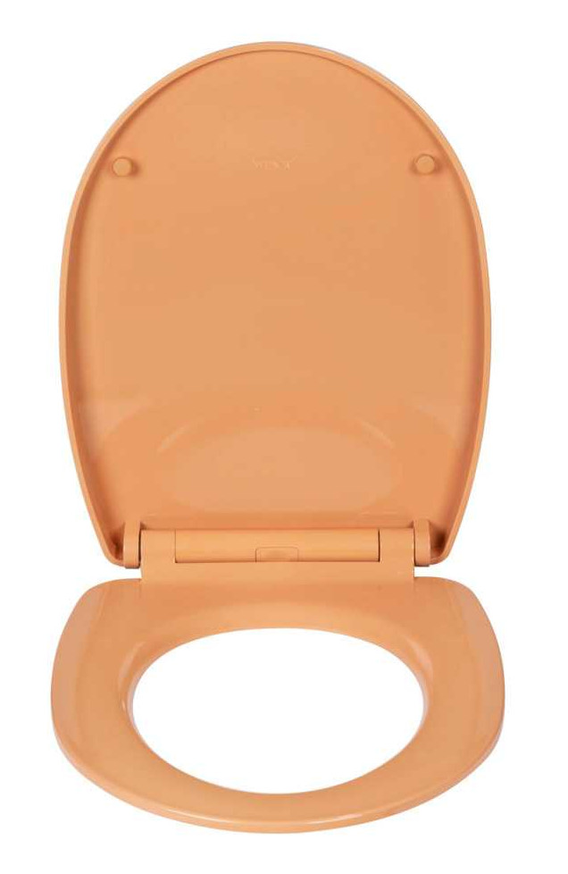 Wenko Premium WC-Sitz Tilos aus Thermoplast orange