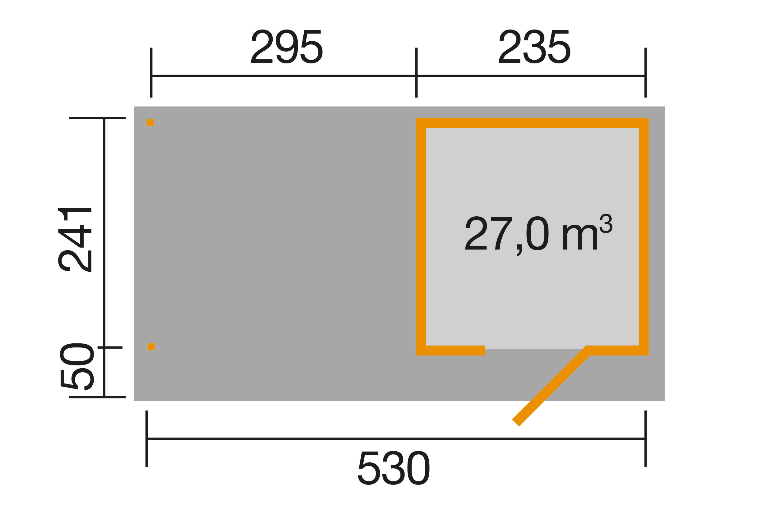 weka Designhaus 172 B Gr. 1, natur, 28 mm, neue De