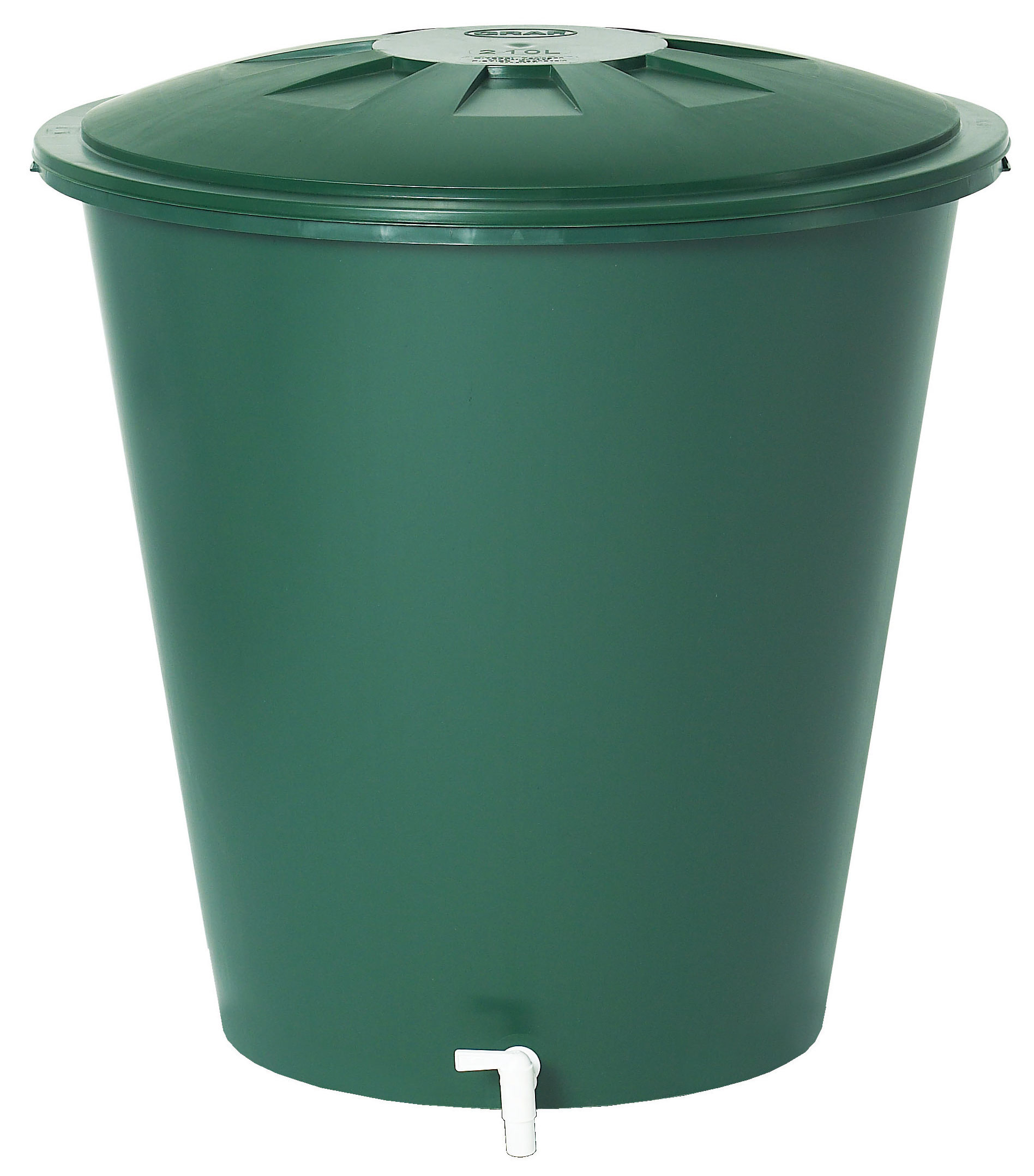 Garantia Regentonne rund 210 Liter grün